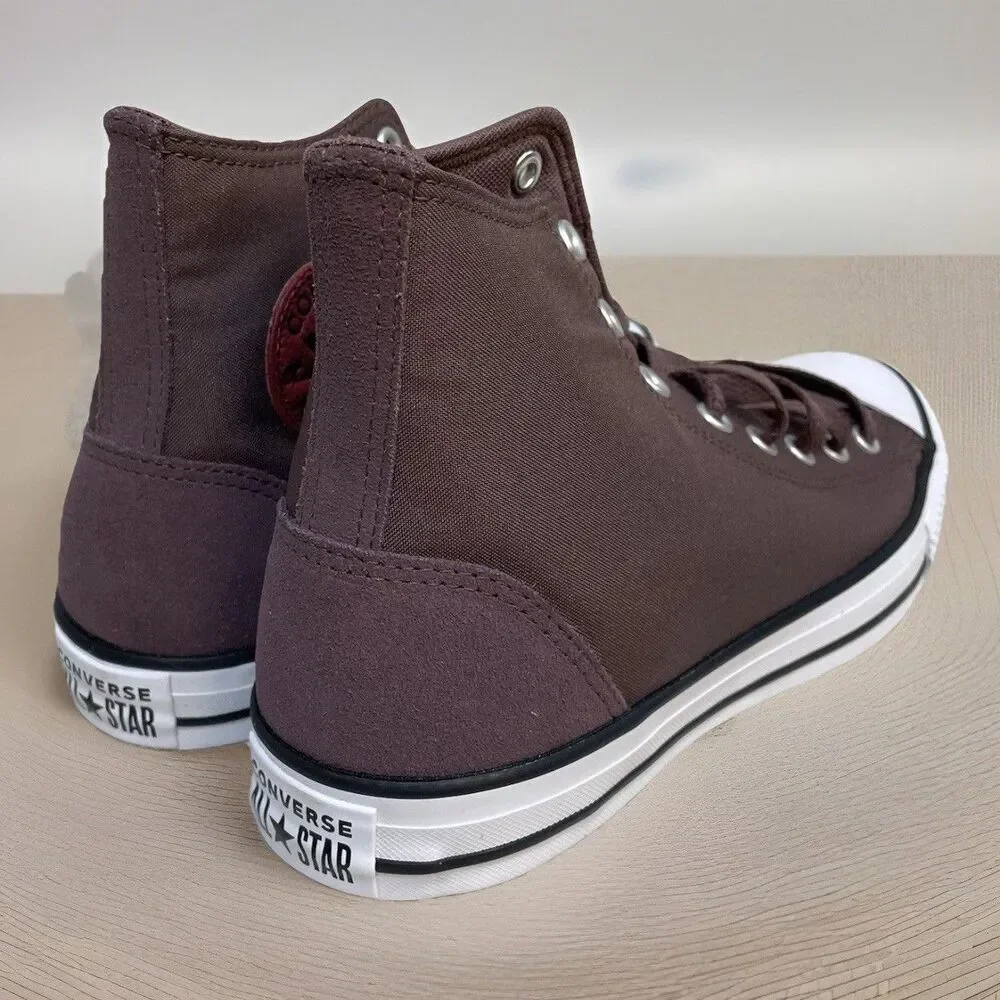 Converse CTAS High Top Shoes Sneakers A12710F Park Red Suede Mens Size 10 New